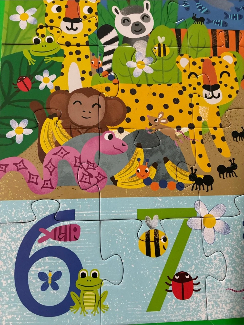 Djeco - COUNT TO 10 GIANT PUZZLE